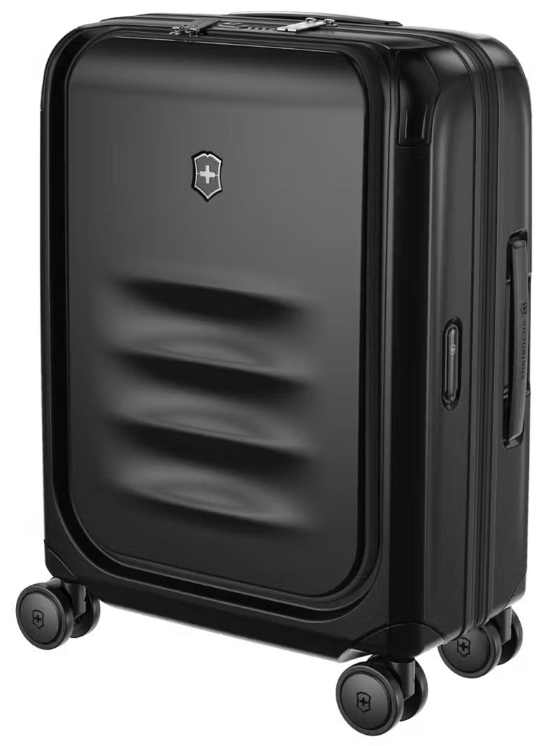 Victorinox Spectra 3.0 - 55 Cm Small 4-Double Wheeled Hardside Expandable Carry-On Luggage Trolley Case - Black - Image 4